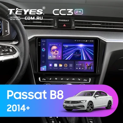 Штатная магнитола Teyes CC3 2K 6/128 Volkswagen Passat B8 2014+