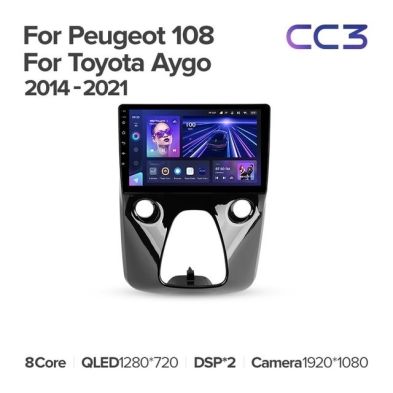 Штатная магнитола Teyes CC3 4/32 Toyota Aygo B40 (2014-2021) F1