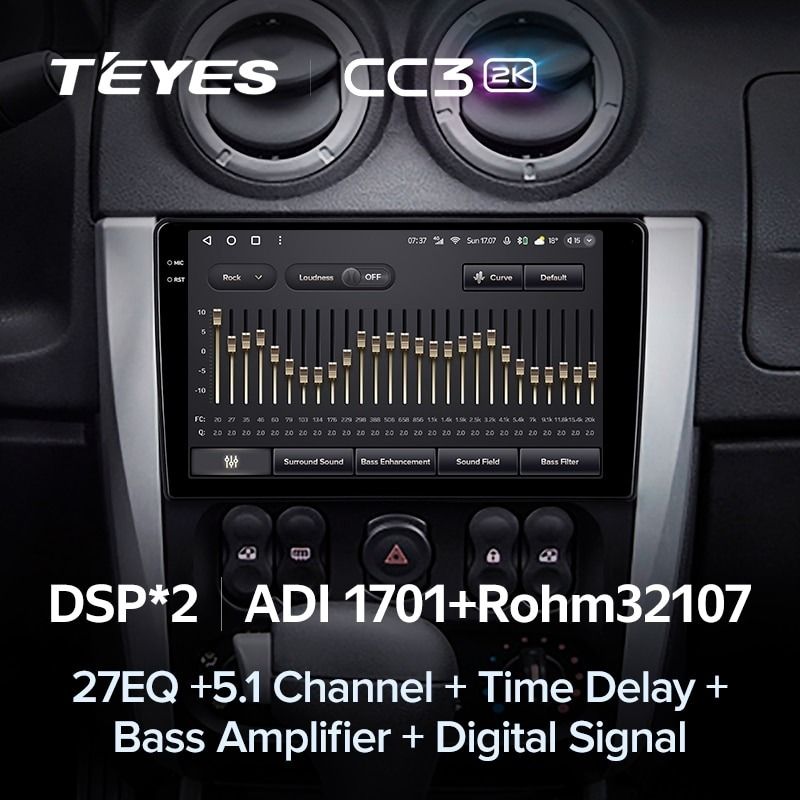 Штатная магнитола Teyes CC3 2K 4/64 Nissan Almera 3 G15 (2012-2018) F1