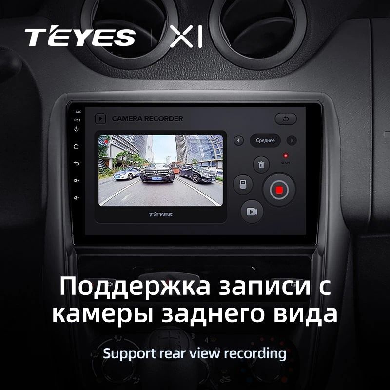Штатная магнитола Teyes X1 4G 2/32 Renault Duster 1 (2010-2015)