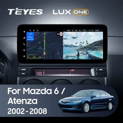 Штатная магнитола Teyes LUX ONE 4/32 Mazda Atenza (2002-2008) Правый руль