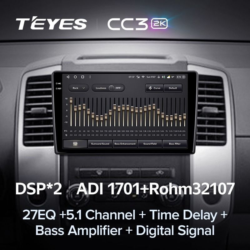 Штатная магнитола Teyes CC3 2K 4/32 Nissan Xterra 2 N50 (2008-2015)