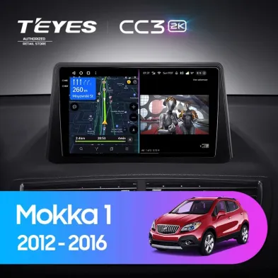 Штатная магнитола Teyes CC3 2K 4/32 Opel Mokka 1 (2012-2016)