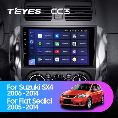 Штатная магнитола Teyes CC3 4/32 Suzuki SX4 1 (2006-2014)