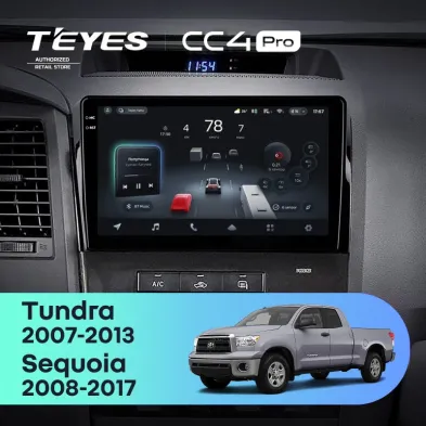Штатная магнитола Teyes CC4 Pro 12/256 Toyota Sequoia XK60 (2008-2017)