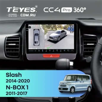 Штатная магнитола Teyes CC4 Pro 360 8/128 Honda Slash (2014-2020)