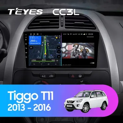 Штатная магнитола Teyes CC3L 4/64 Chery Tiggo T11 FL (2013-2016)