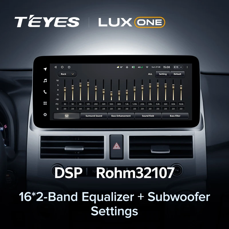 Штатная магнитола Teyes LUX ONE 360 6/128 Toyota 4Runner 5 N280 (2009-2024)