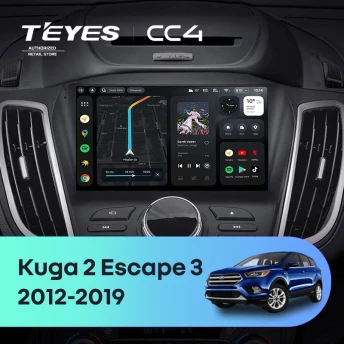 Штатная магнитола Teyes CC4 6/64 Ford Escape 3 (2012-2019) Тип-B