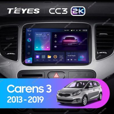 Штатная магнитола Teyes CC3 2K 4/32 Kia Carens RP 3 (2013-2019)