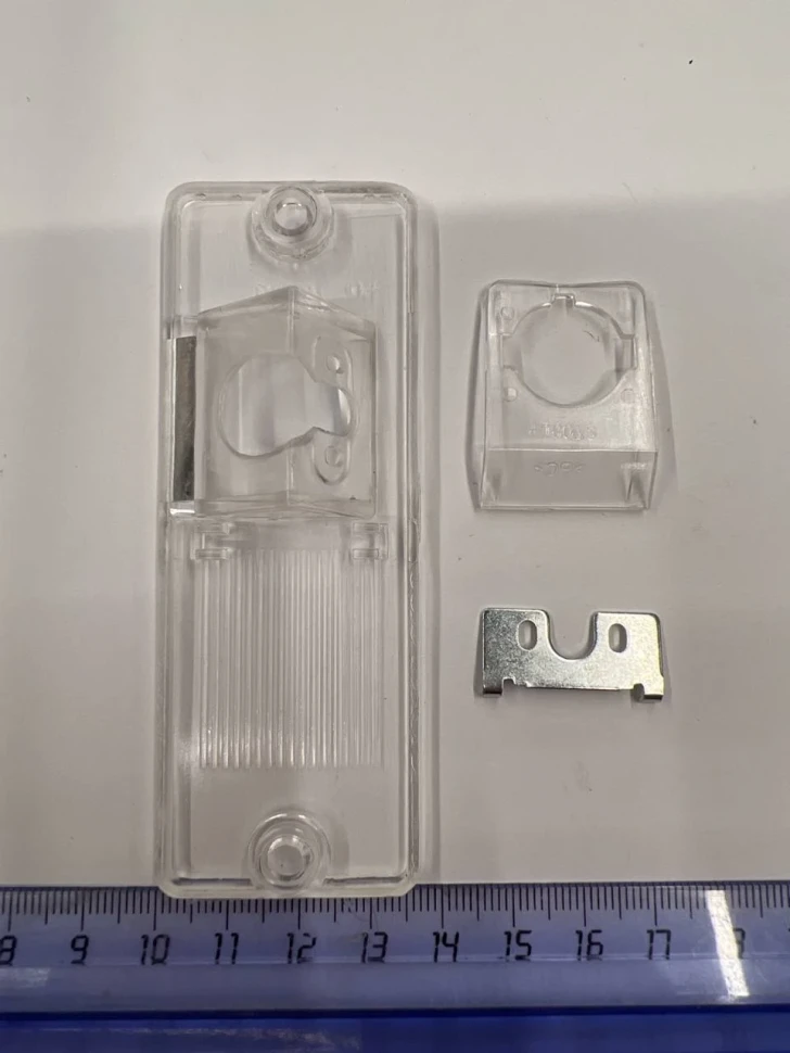 Адаптер под заднюю камеру в подсветку номера Mitsubishi Pajero IV, Pajero Sport