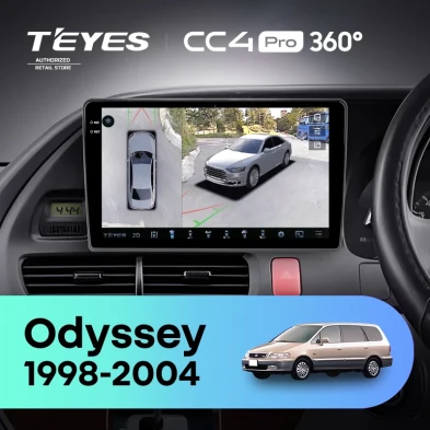Штатная магнитола Teyes CC4 Pro 360 12/256 Honda Odyssey RL1 (1998-2004) Тип-A Правый руль