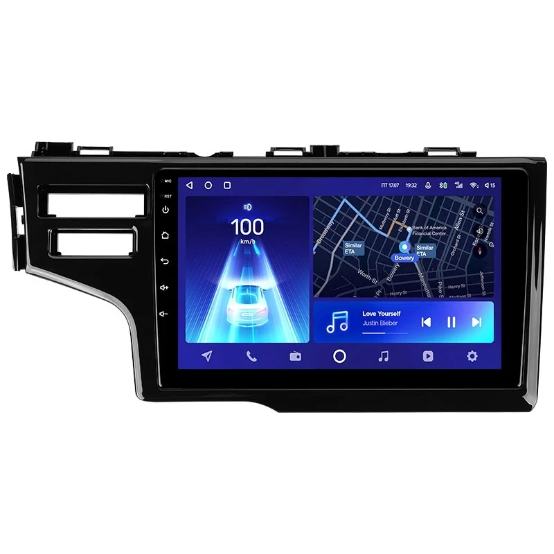 Переходная рамка Honda Jazz 3 (2015-2020) / Fit 3 GP GK (2013-2020) Тип-B Левый руль (9")