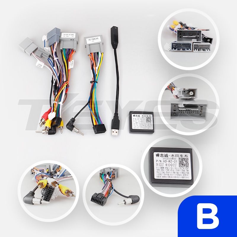 Переходная рамка Honda Jazz 3 (2015-2020) / Fit 3 GP GK (2013-2020) Тип-B Правый руль (9")