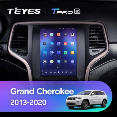 Штатная магнитола Tesla style Teyes TPRO 2 4/64 Jeep Grand Cherokee WK2 (2013-2020)