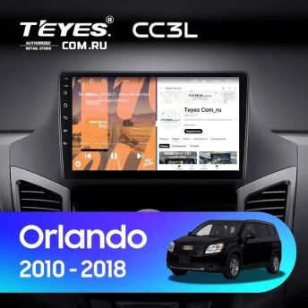 Штатная магнитола Teyes CC3L 4/32 Chevrolet Orlando (2010-2018)