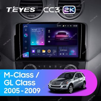 Штатная магнитола Teyes CC3 2K 4/32 Mercedes-Benz GL-Class (2005-2009) F1