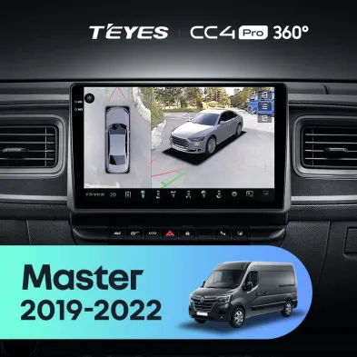 Штатная магнитола Teyes CC4 Pro 360 8/128 Renault Master (2019-2022)