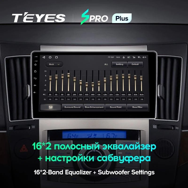 Штатная магнитола Teyes SPRO Plus 4/64 Hyundai ix55 (2006-2015)