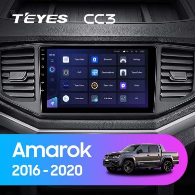 Штатная магнитола Teyes CC3 4/32 Volkswagen Amarok 1 (2016-2020)