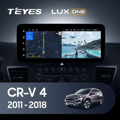 Штатная магнитола Teyes LUX ONE 4/32 Honda CR-V 4 RM RE (2011-2018) Тип-B