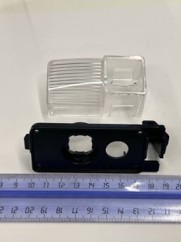 Адаптер под заднюю камеру в подсветку номера Nissan GT-R, Tiida хэтч.