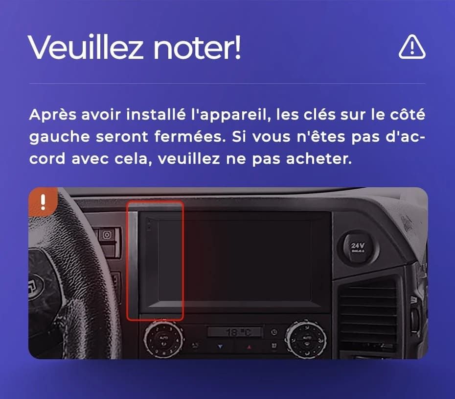 Штатная магнитола Teyes CC3 2K 6/128 Mercedes-Benz Actros (2011-2023)