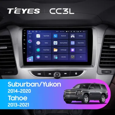 Штатная магнитола Teyes CC3L 4/64 GMC Yukon (2014-2020)