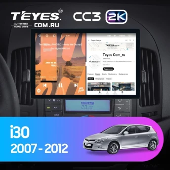 Штатная магнитола Teyes CC3 2K 4/32 Hyundai i30 1 FD (2007-2012) F2 (11")