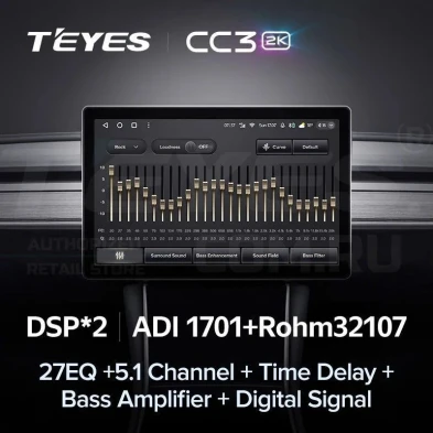 Штатная магнитола Teyes CC3 2K 4/64 Chevrolet Aveo (2006-2011) (11")