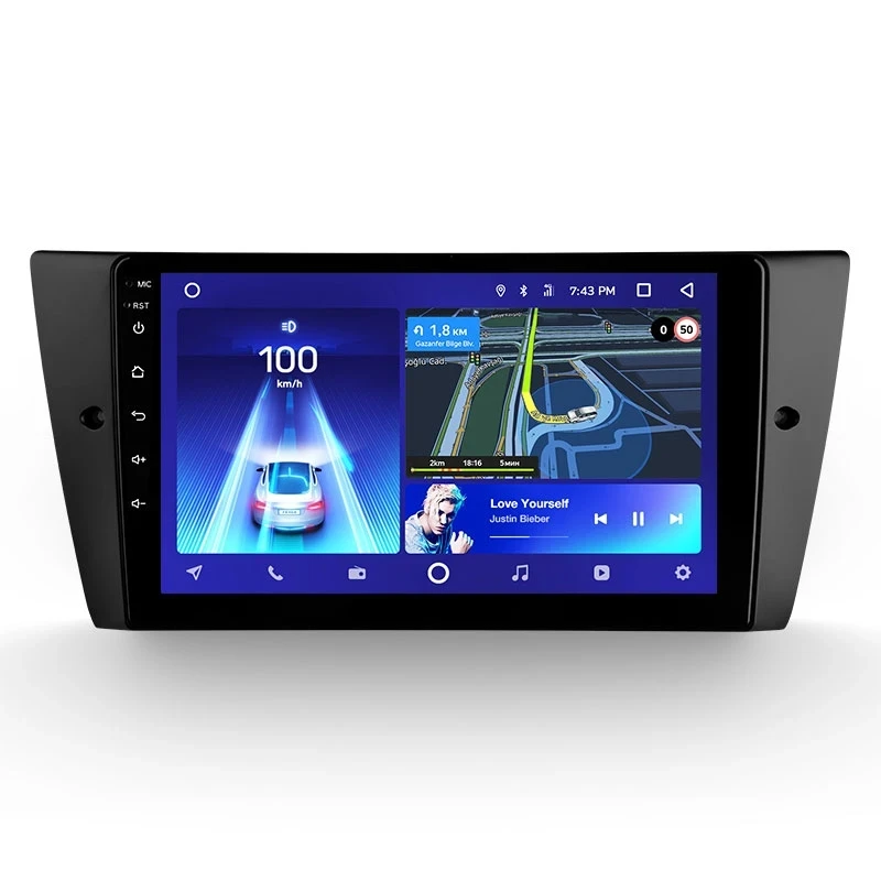 Переходная рамка BMW 3-Series E90 E91 E92 E93 (2005-2013) (9")