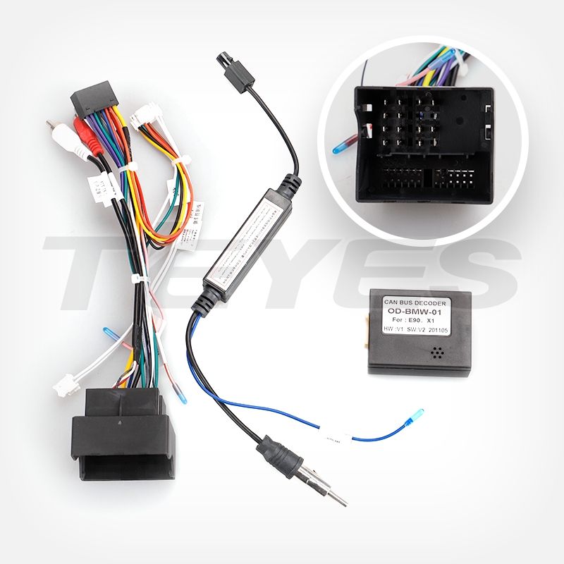 Переходная рамка BMW 3-Series E90 E91 E92 E93 (2005-2013) (9")