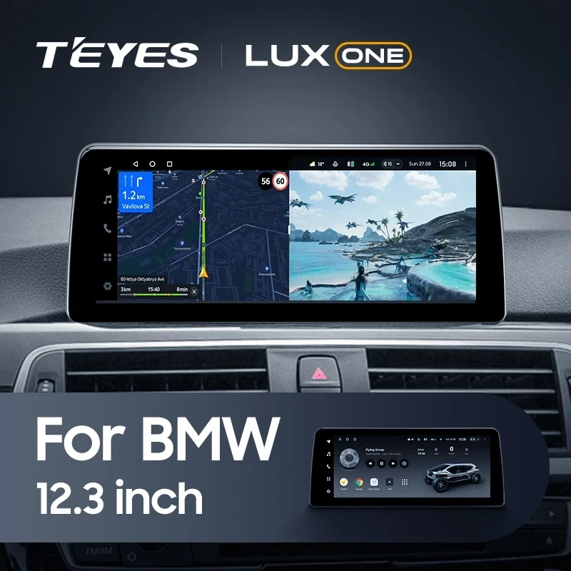 Штатная магнитола Teyes LUX ONE 4/32 BMW 3-Series 5 E90 E92 E93 E91 (CCC) (2004-2013) Universal