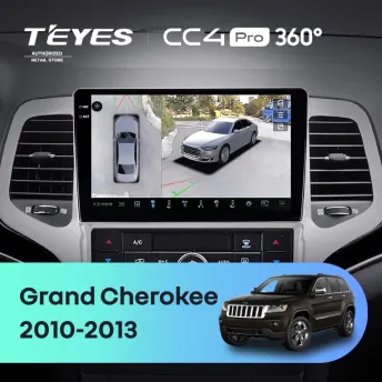 Штатная магнитола Teyes CC4 Pro 360 12/256 Jeep Grand Cherokee WK2 (2010-2013)