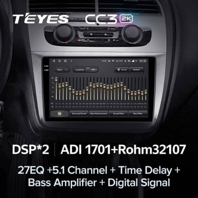 Штатная магнитола Teyes CC3 2K 4/32 Volkswagen Magotan (2007-2016)