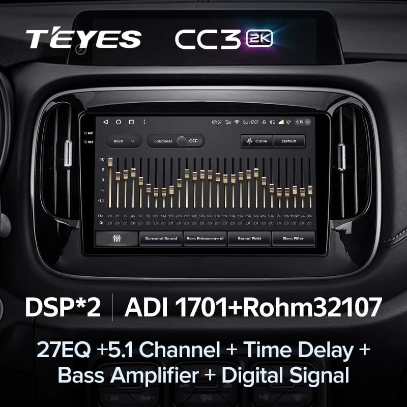 Штатная магнитола Teyes CC3 2K 4/64 GAC Trumpchi GS3 GE3 (2017-2021)