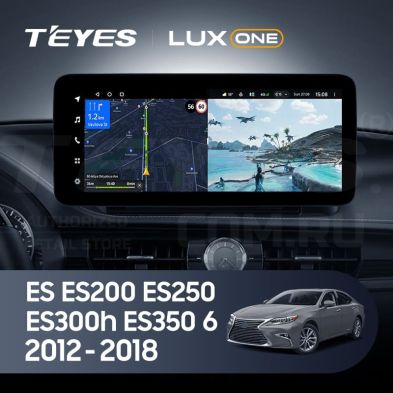 Штатная магнитола Teyes LUX ONE 4/32 Lexus ES ES200 ES250 ES300h ES350 XV60 VI 6 (2012-2018) Тип-B