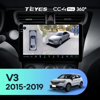 Штатная магнитола Teyes CC4 Pro 360 12/256 Brilliance V3 (2015-2019)