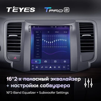Штатная магнитола Tesla style Teyes TPRO 2 4/32 Nissan Teana J32 (2008-2013)