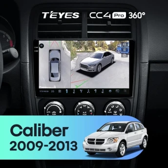 Штатная магнитола Teyes CC4 Pro 360 8/128 Dodge Caliber PM (2009-2013)