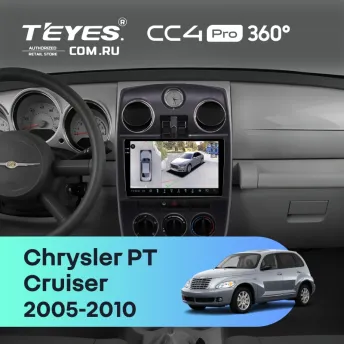 Штатная магнитола Teyes CC4 Pro 360 8/128 Chrysler PT Cruiser (2005-2010)