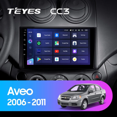 Штатная магнитола Teyes CC3 4/32 Chevrolet Aveo (2006-2011)