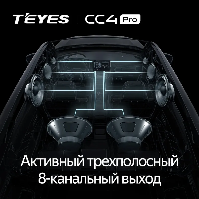 Штатная магнитола Teyes CC4 Pro 12/256 Toyota Belta (2005-2012)