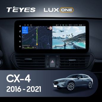 Штатная магнитола Teyes LUX ONE 4/32 Mazda CX-4 (2016-2021) Тип-B