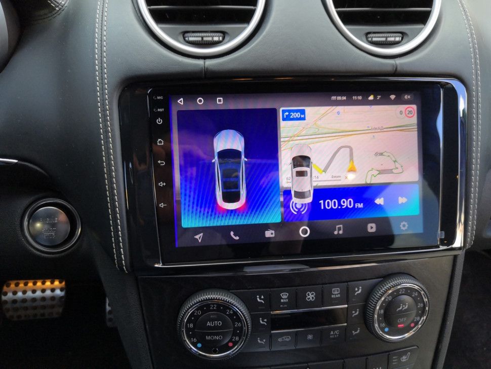 Штатная магнитола Teyes CC2 Plus 4/32 Mercedes-Benz GL-Class (2005-2009) F1