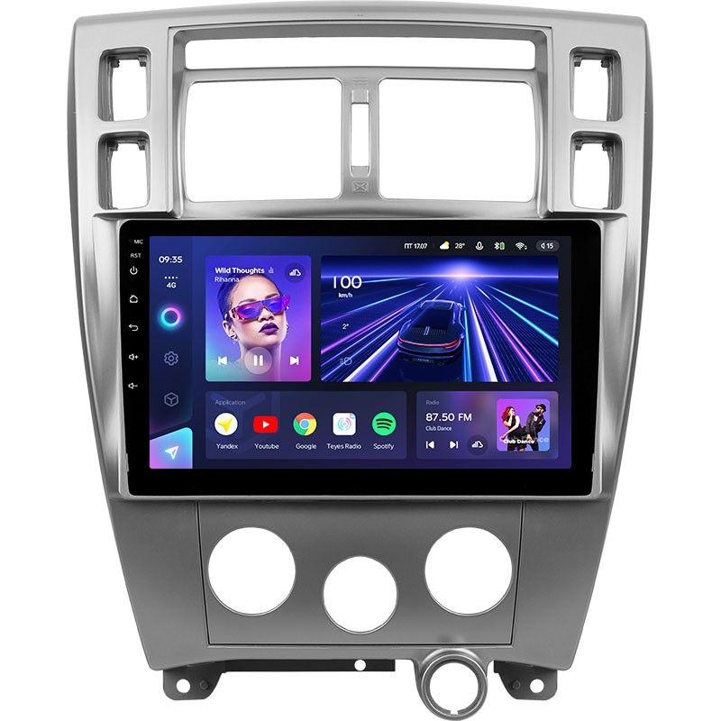 Штатная магнитола Teyes CC3 4/32 Hyundai Tucson 1 (2004-2009)