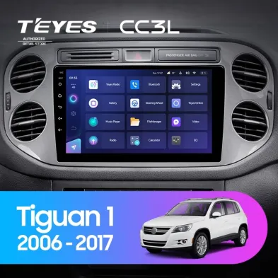 Штатная магнитола Teyes CC3L 4/64 Volkswagen Tiguan 1 NF (2006-2017) F1