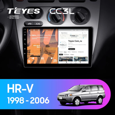 Штатная магнитола Teyes CC3L 4/32 Honda HR-V 1 (1998-2006)