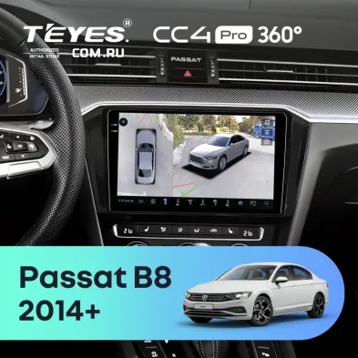 Штатная магнитола Teyes CC4 Pro 360 8/128 Volkswagen Passat B8 2014+