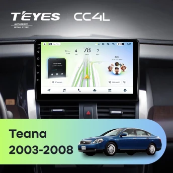 Штатная магнитола Teyes CC4L 6/64 Nissan Teana J31 (2003-2008) F1